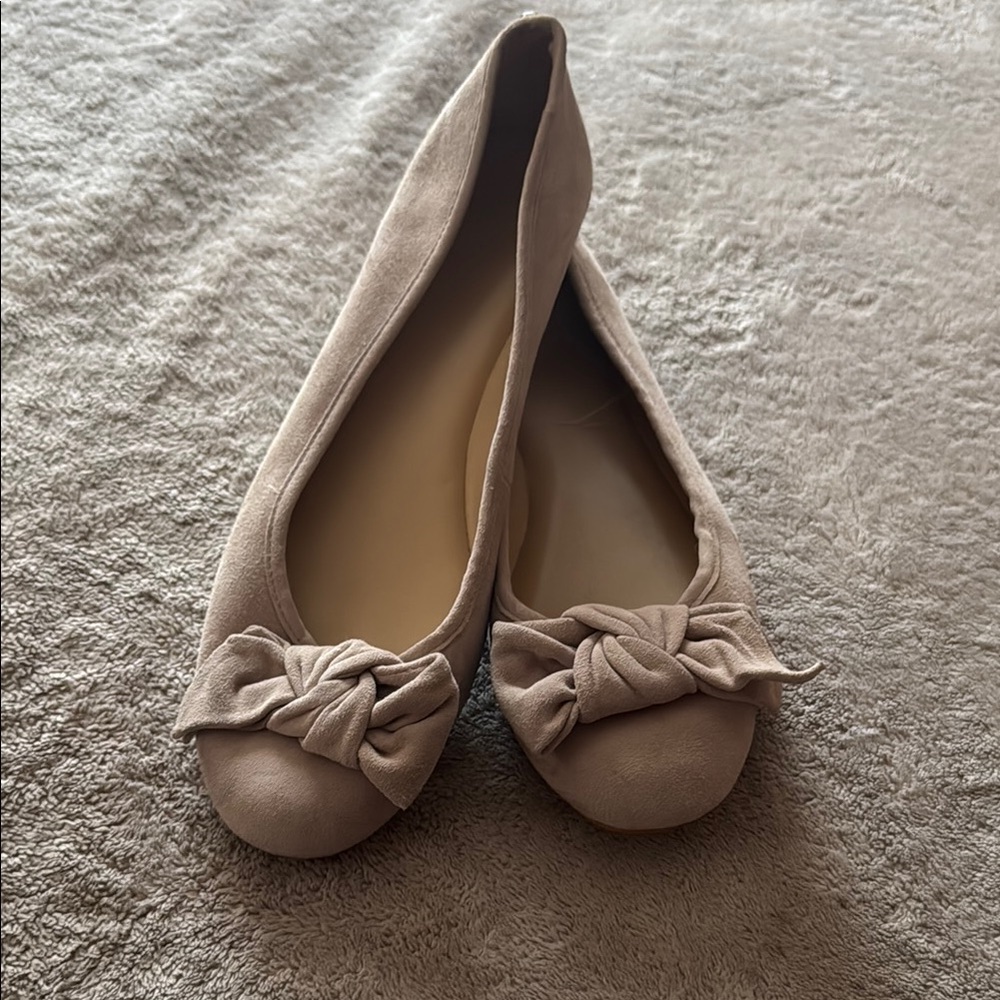 MICHAEL Michael Kors Taupe Flats